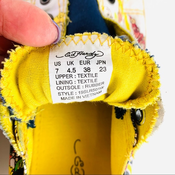 Ed Hardy Women's Slip-On Shoe Size 7 Low Rise - Picture 8 of 9